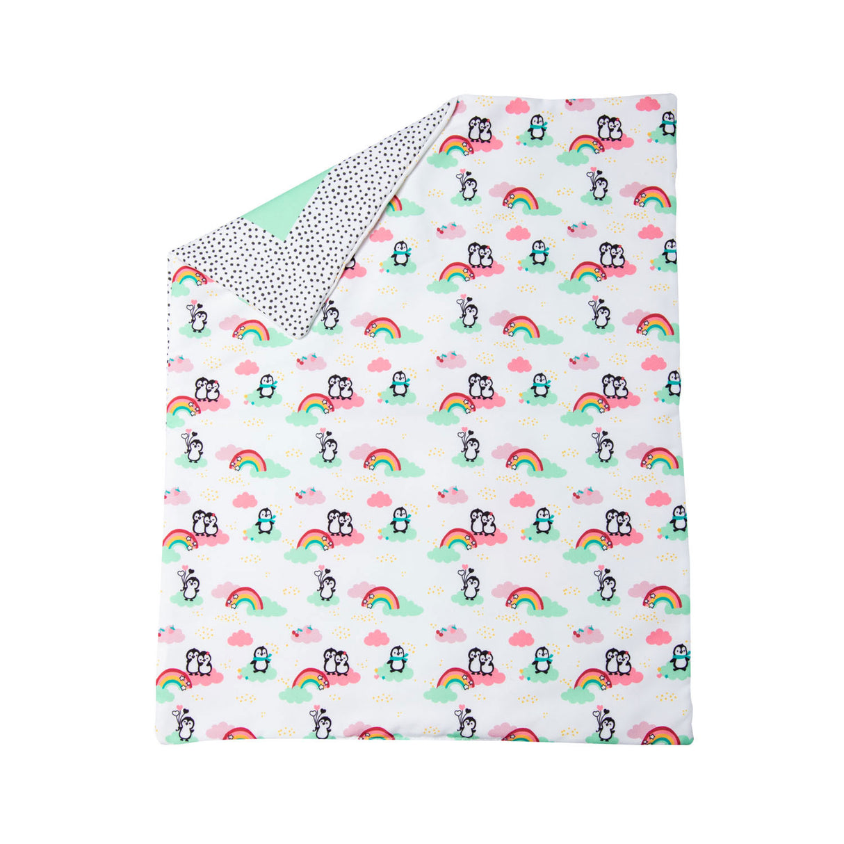 Doll blanket Penguin with pillow