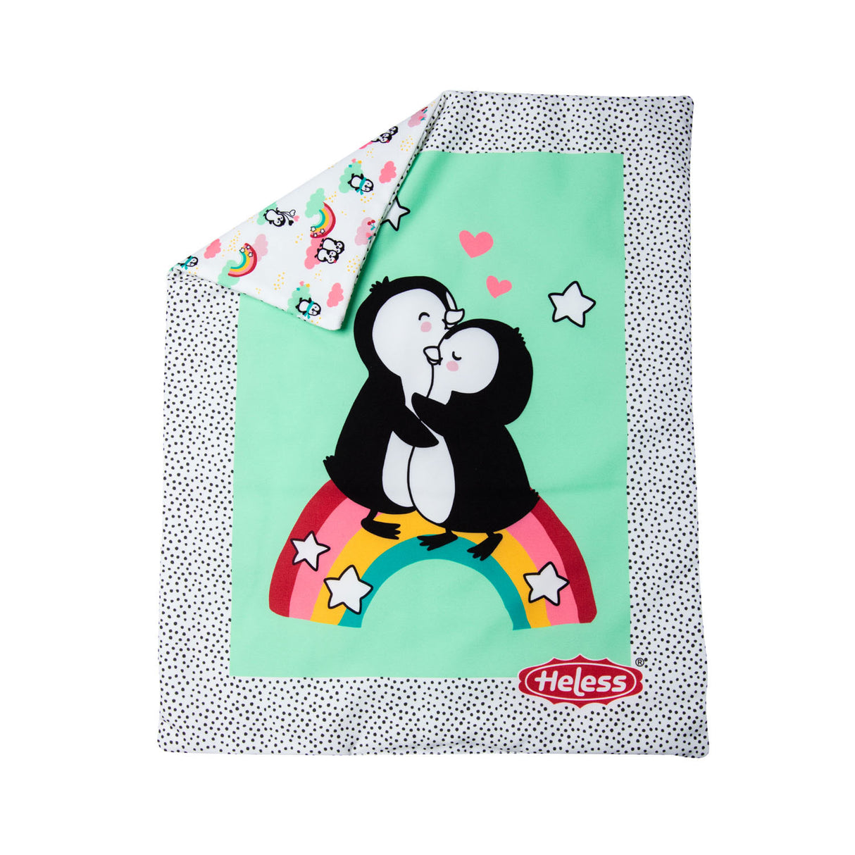 Doll blanket Penguin with pillow