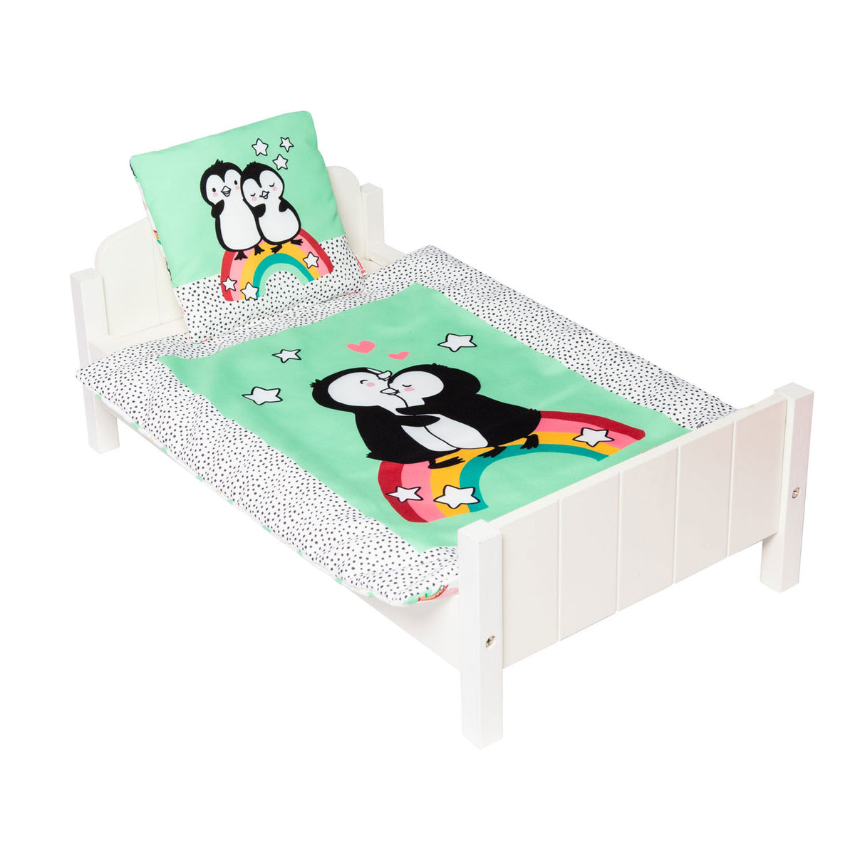 Doll blanket Penguin with pillow