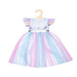 Helies Poppen Kleedkäschte an Unicorn mat Kroun, 35-45 cm