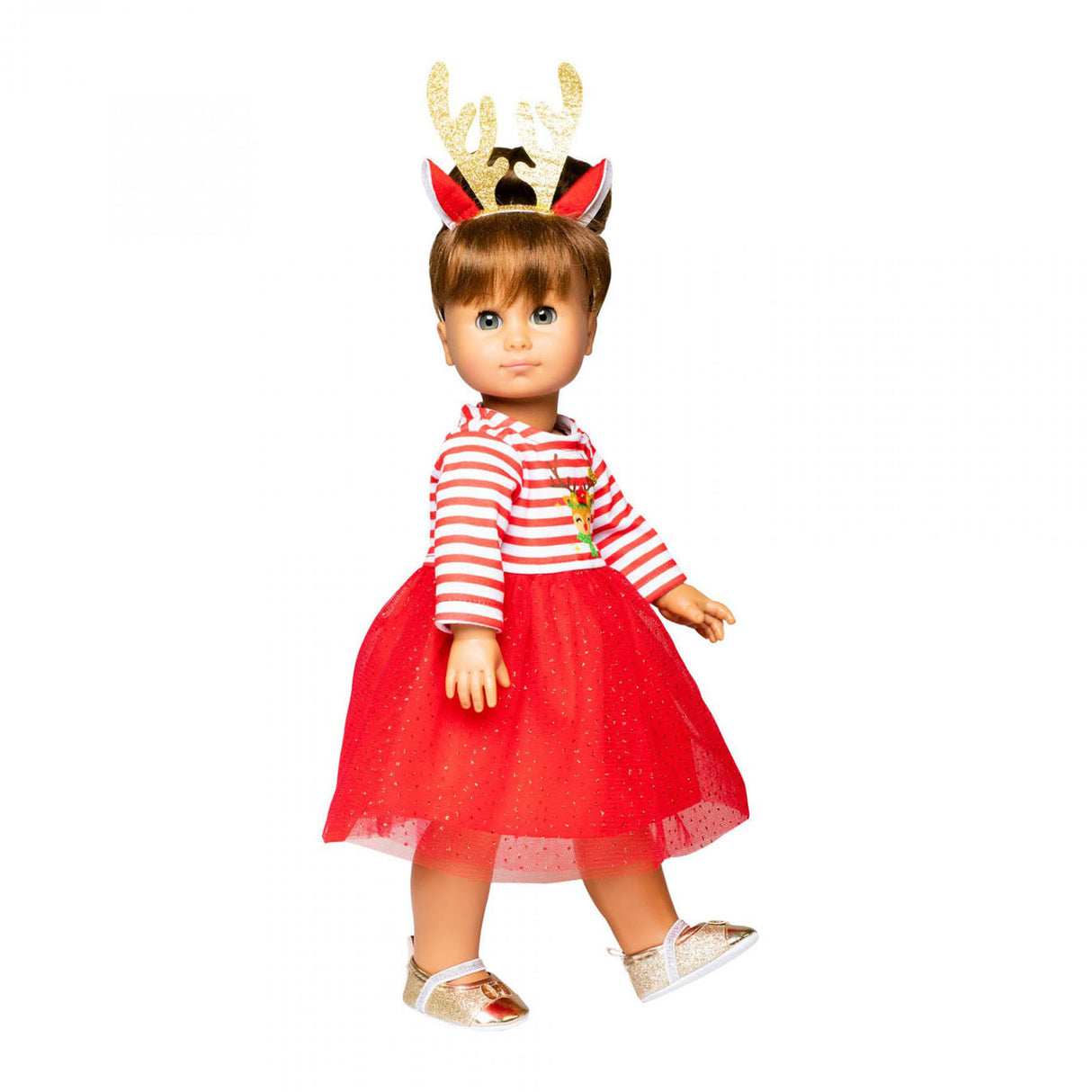 Robe de Noël HELESS avec une bande de cheveux rendue, taille 28-35 cm