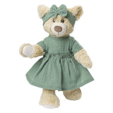 Robe de poupée HELSS VERT DE RUFFLES, 28-35 cm