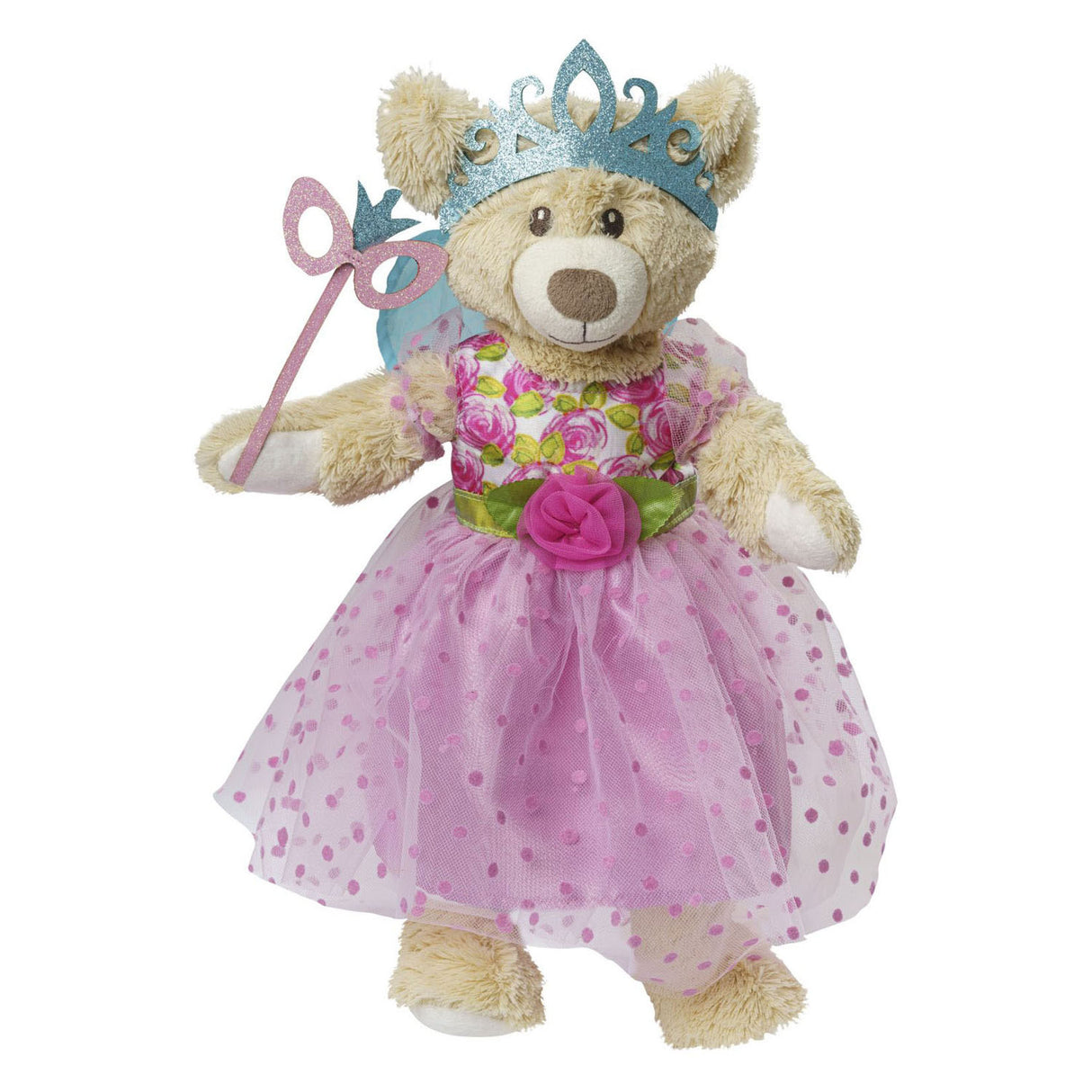 Hemle maachen Poppen Kleed Prinzessin rosa, 28-35cm