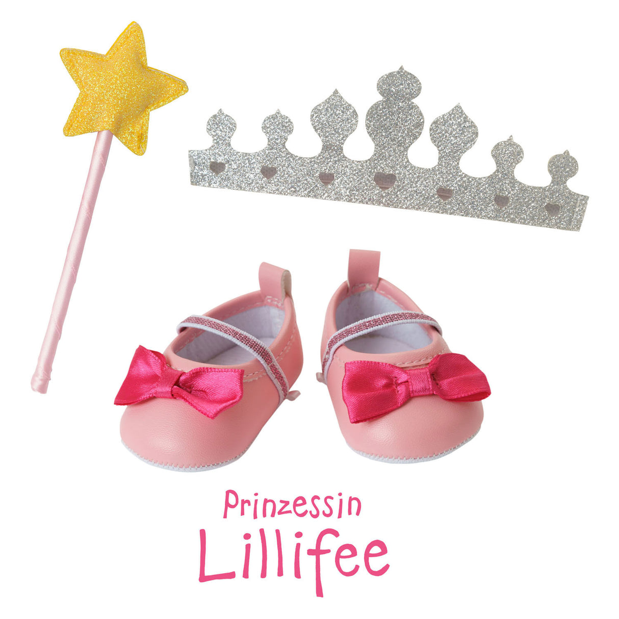 Helzess Poppen Accessoiren Prinzessin Lillife Set, 30-34 cm