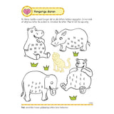 Deltas Exercise Book with stickers - First reading games (5-6 years)