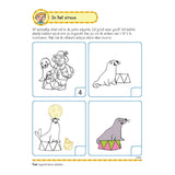 Deltas Exercise Book with stickers - First reading games (5-6 years)