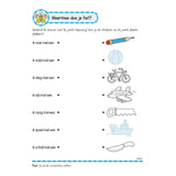 Deltas Exercise Book with stickers - Nice reading exercises (6-7 years)