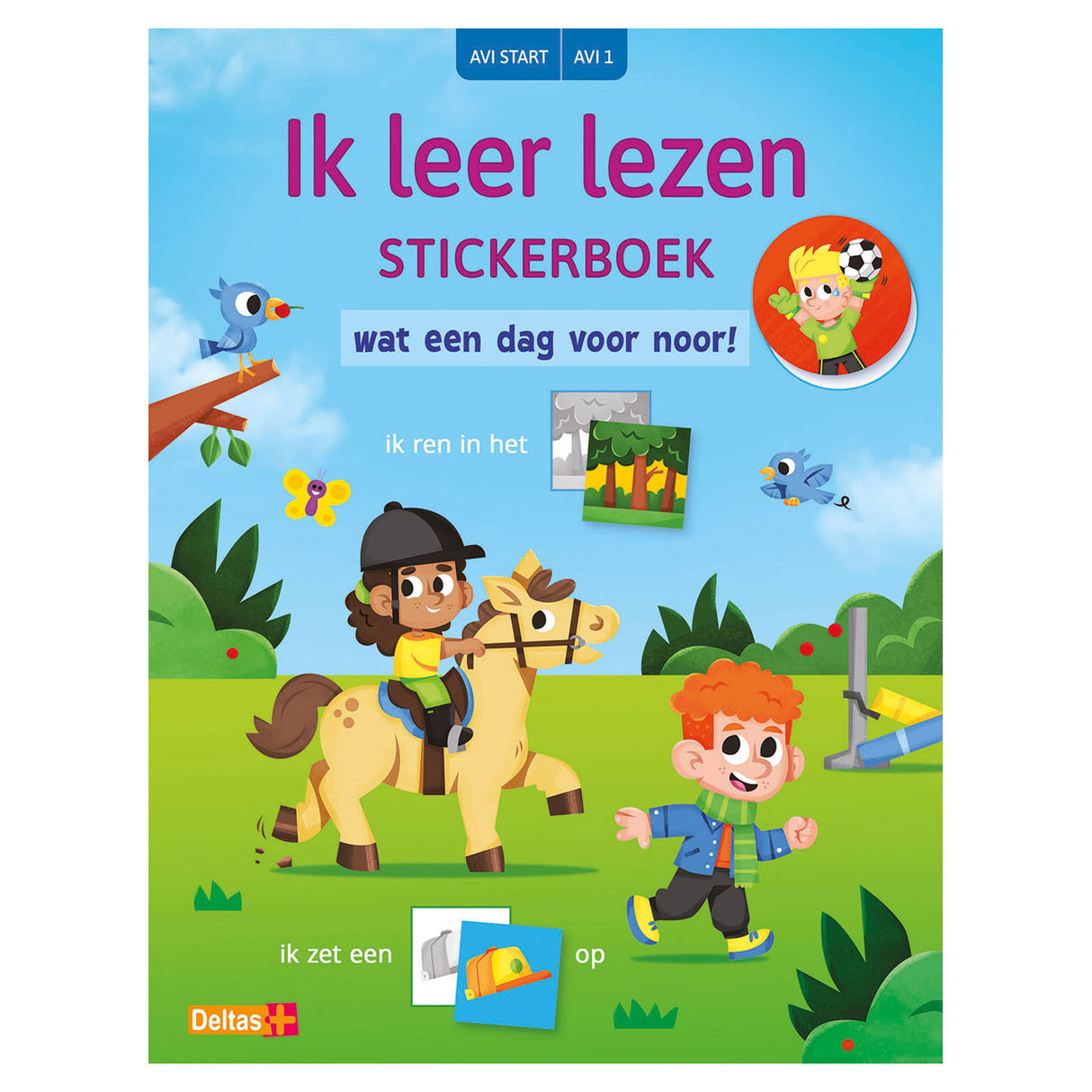 Deltas I learn to read sticker book - what a day for Noor! Avi Start