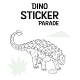 Parada nalepk Deltas Dino