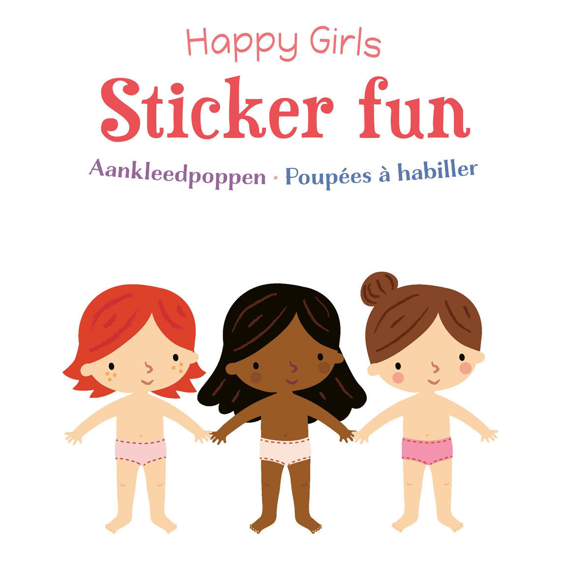 Deltas Happy Girls Sticker Fun - Dressing Dolls