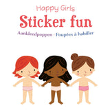 Deltas Happy Girls Sticker Fun - Dressing Dolls