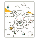 Deltas Happy Girls Sticker Fun - Dressing Dolls