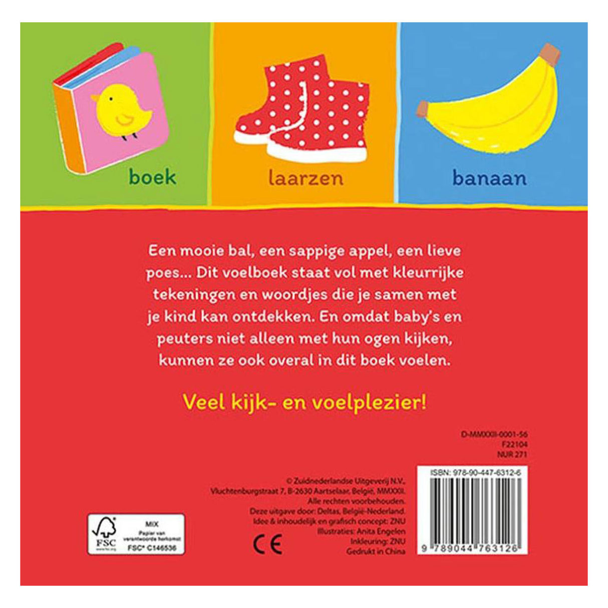 Deltas babyer første feelbook - første ord