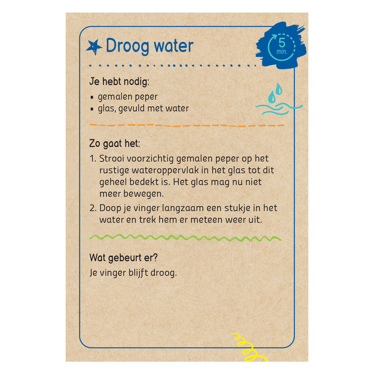 Deltas supercoole experimenten - doos met kaarten