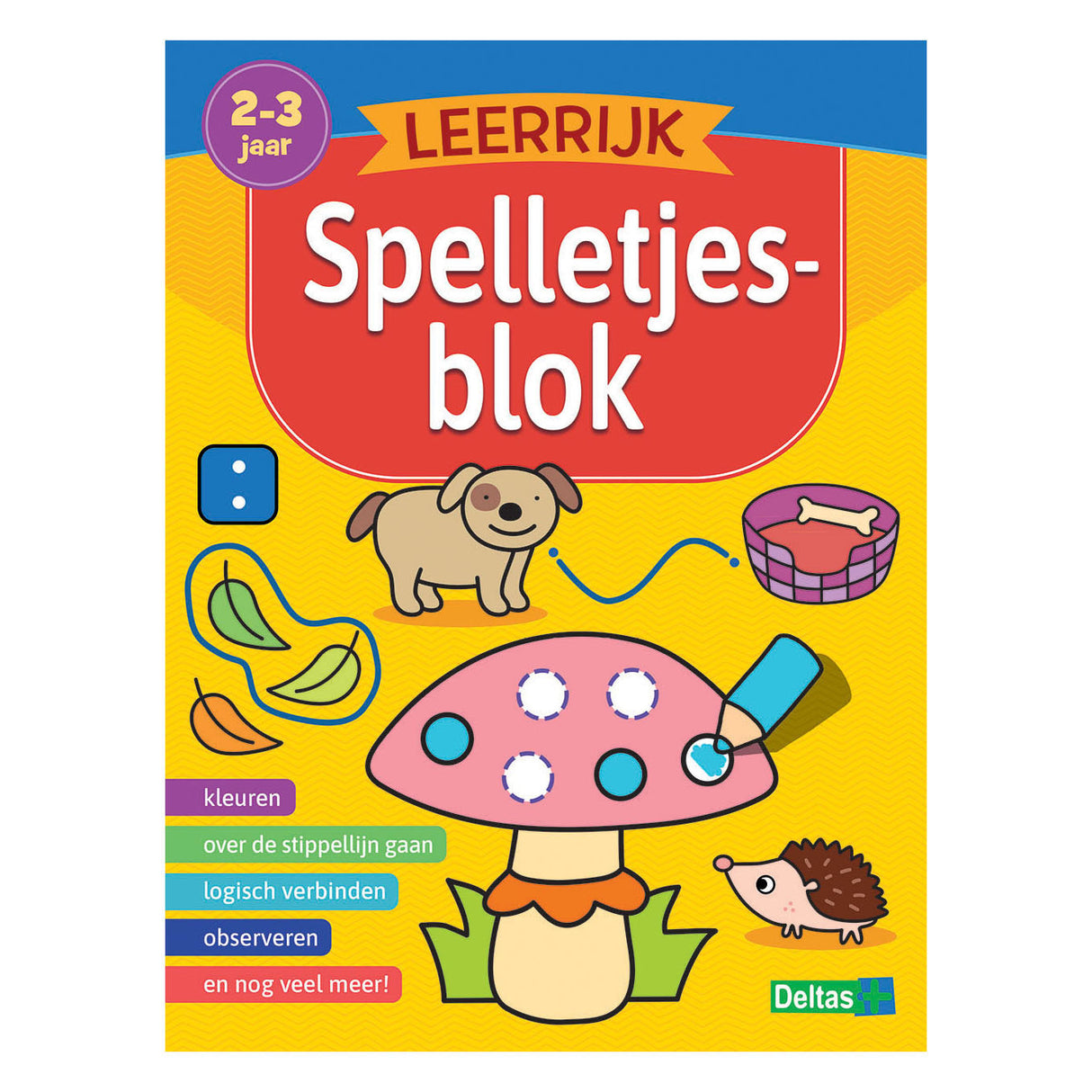 Deltas leerrijk spelletjesblok 2-3 jaar