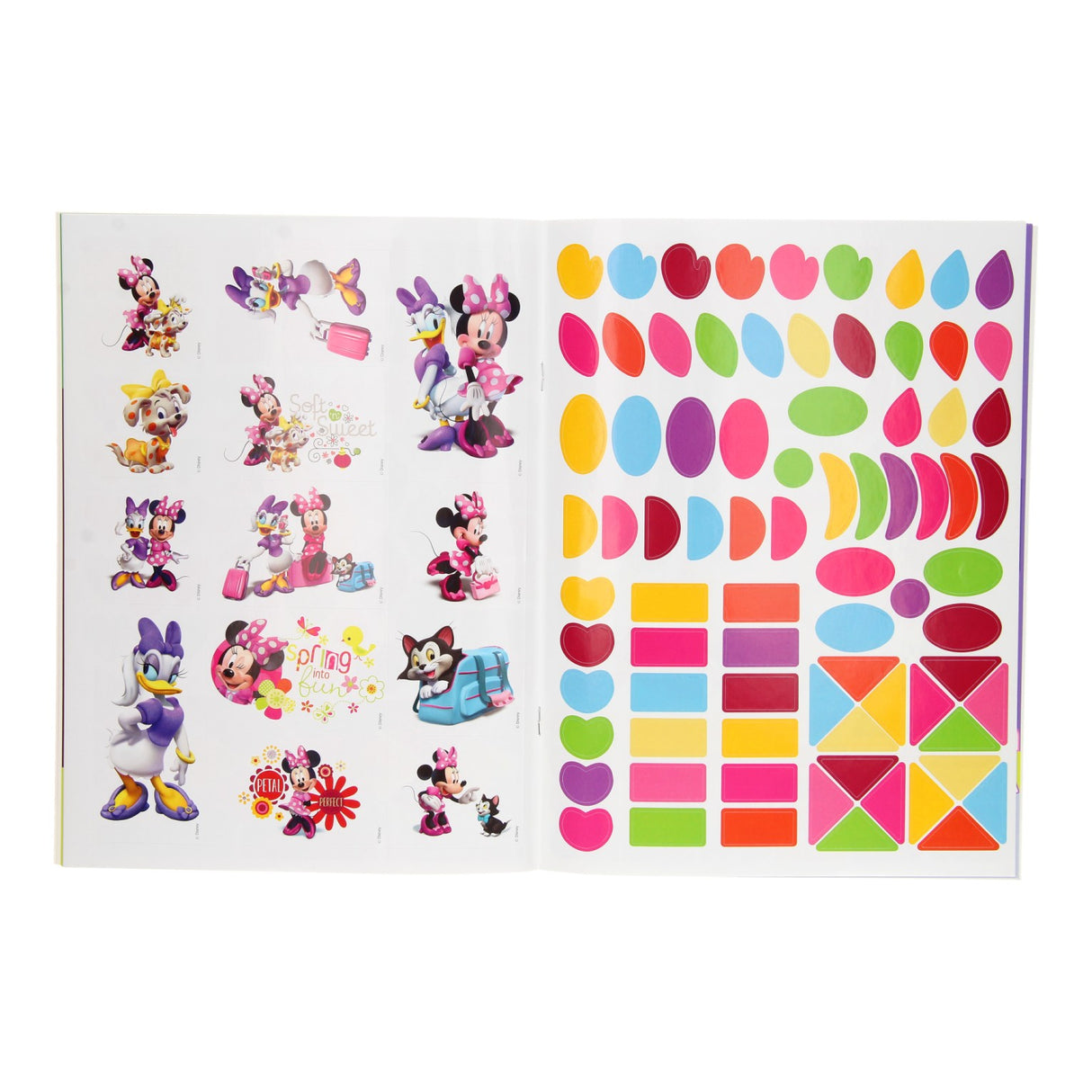 Minnie Mouse sticker and coloring book