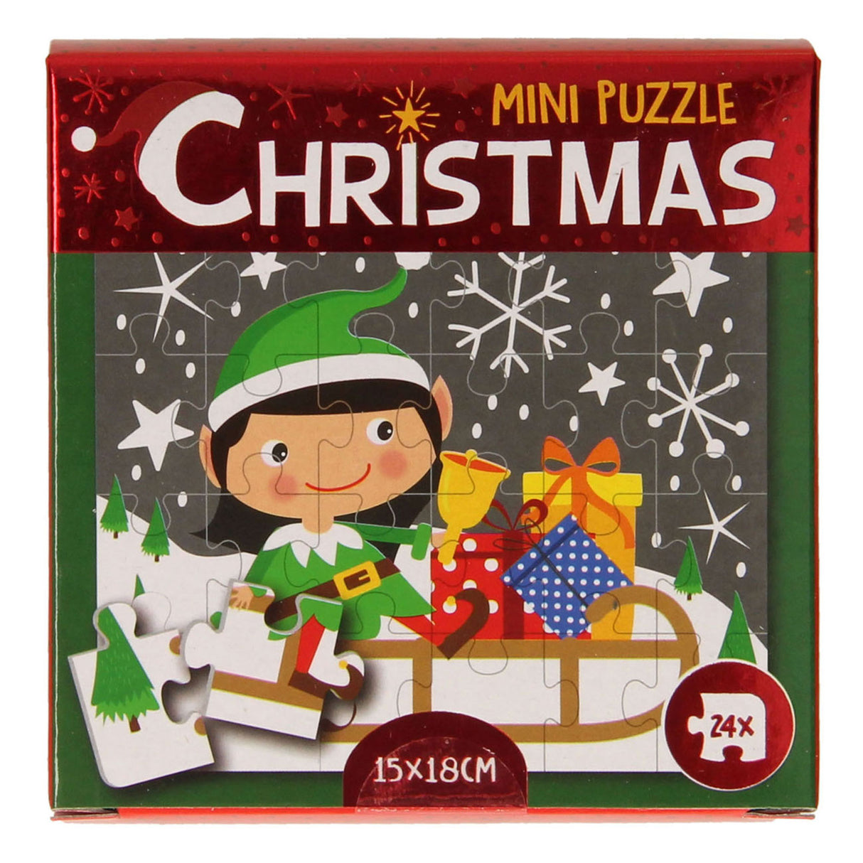 Wins Holland Mini Puzzle Christmas, 24.