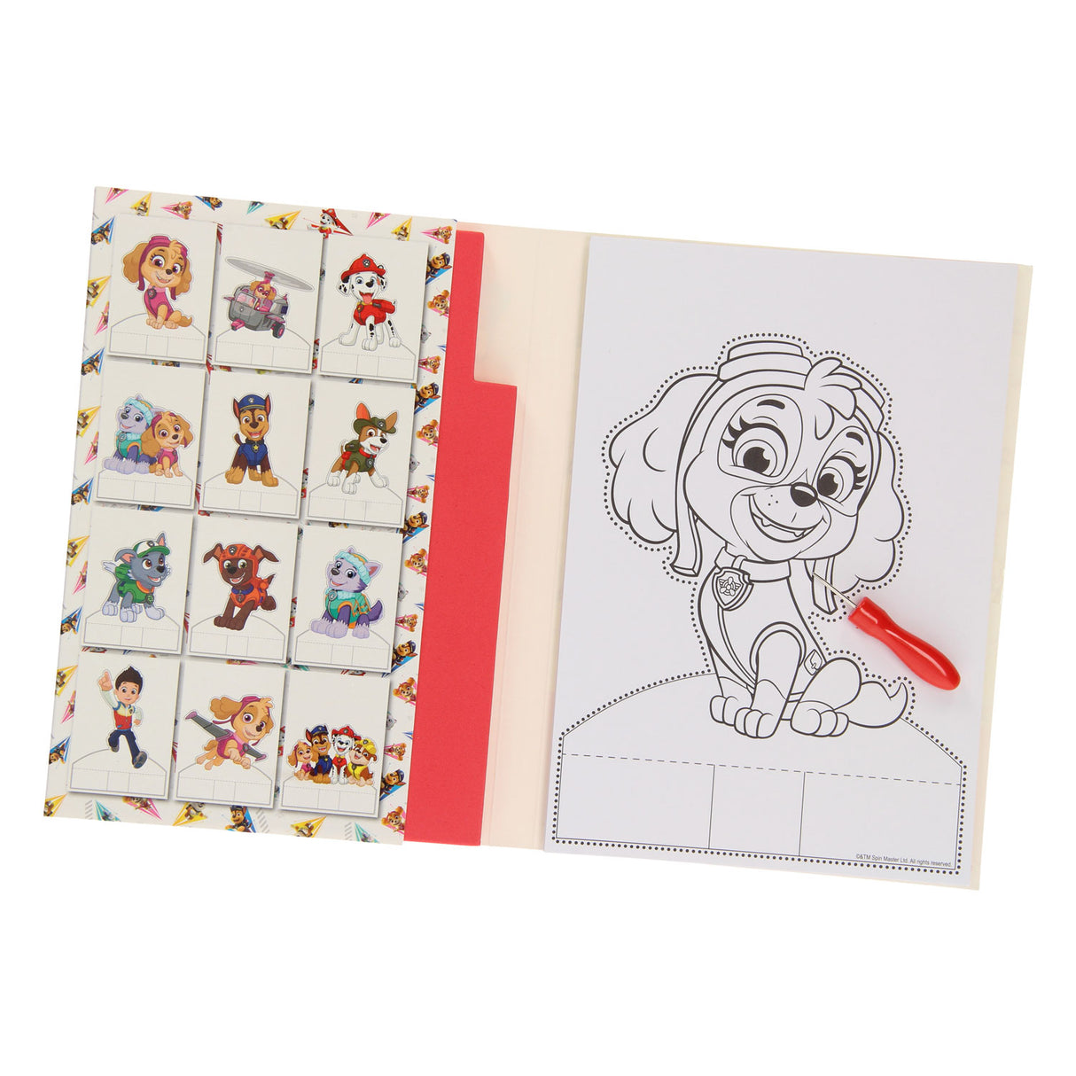 Paw patrol puncture block
