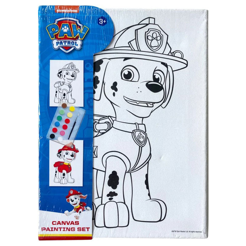 Canvas Molerei Paw Pattol