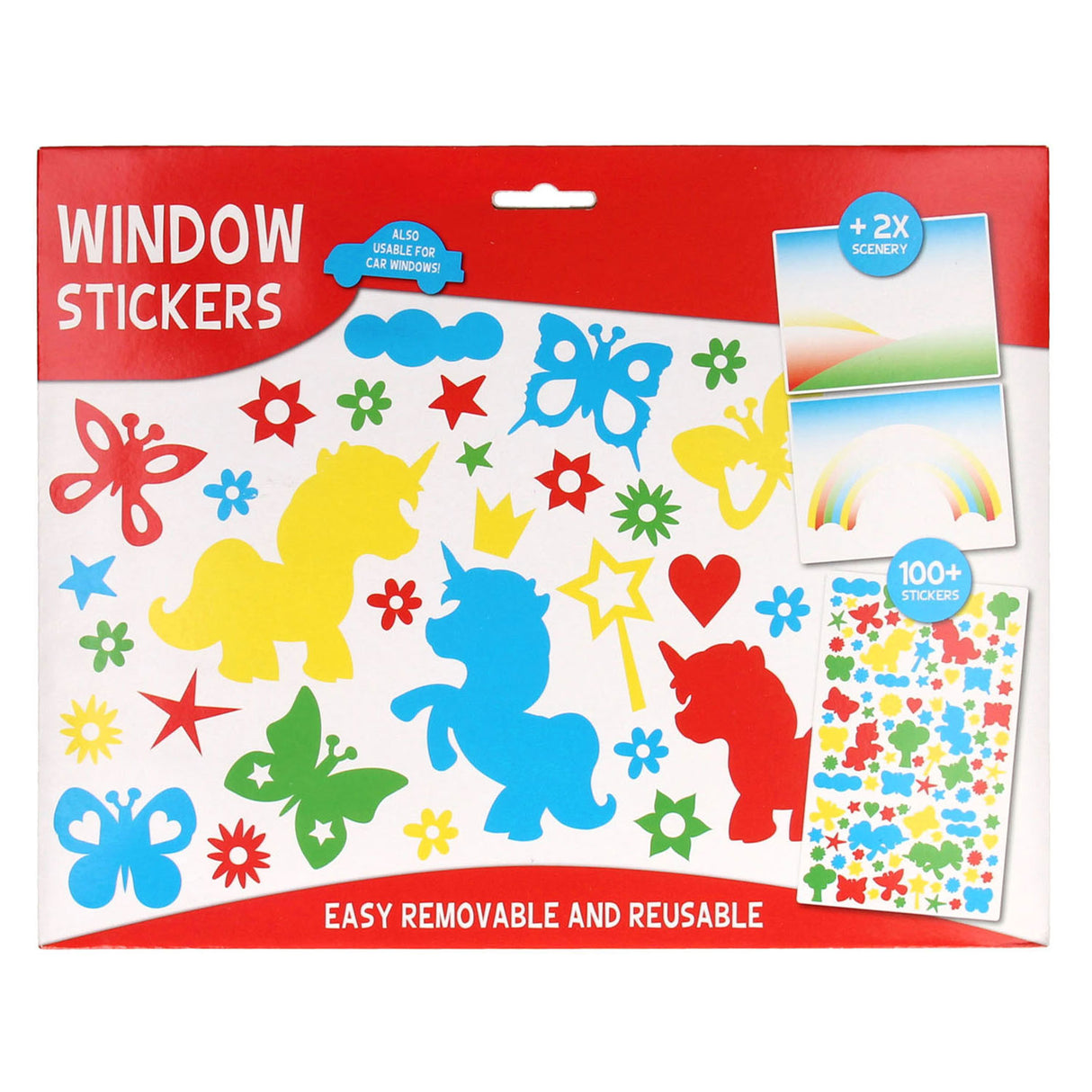 Window stickers reusable