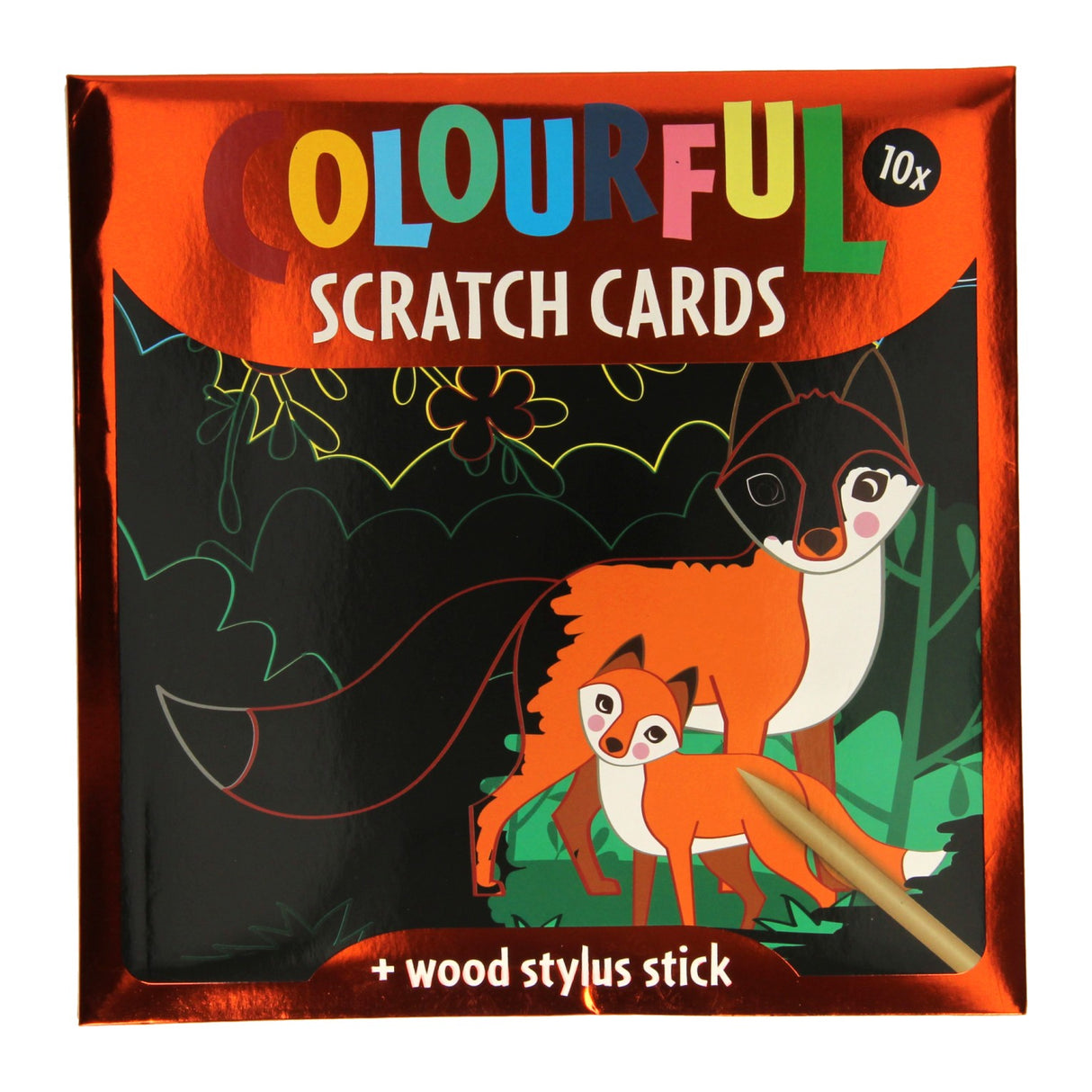 Vítězství Holland Scratch Cards Animals, 10 listů