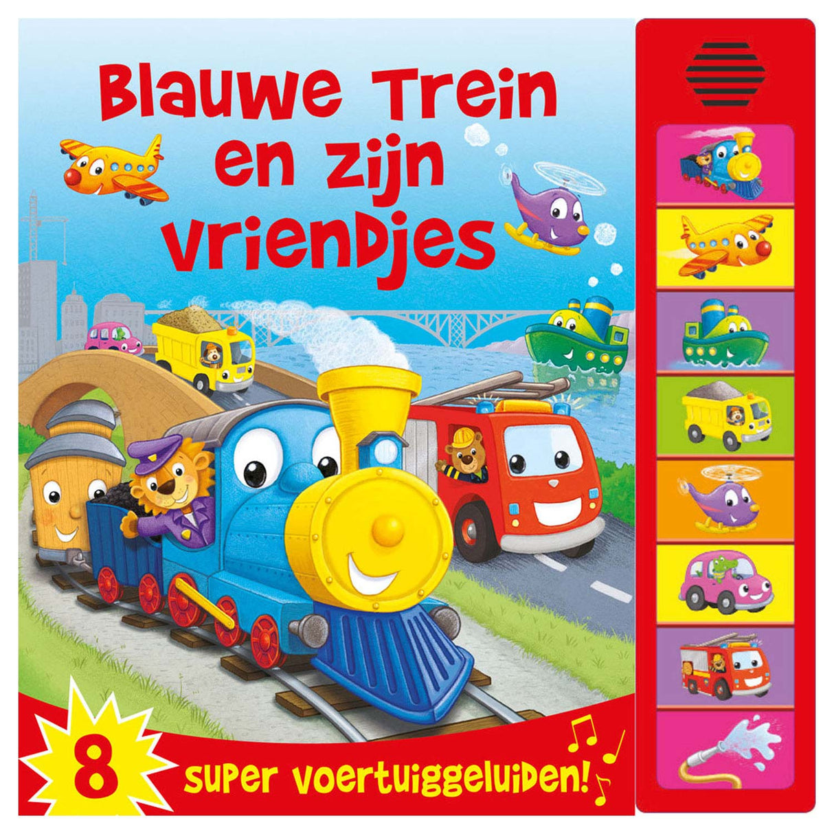 Rebo Editors Sound Book Blue Train e i suoi amici