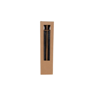 Kaars led afstandsbediening zwart set 2