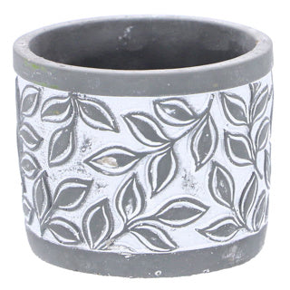 Pot olea cylindergrå 11 cm