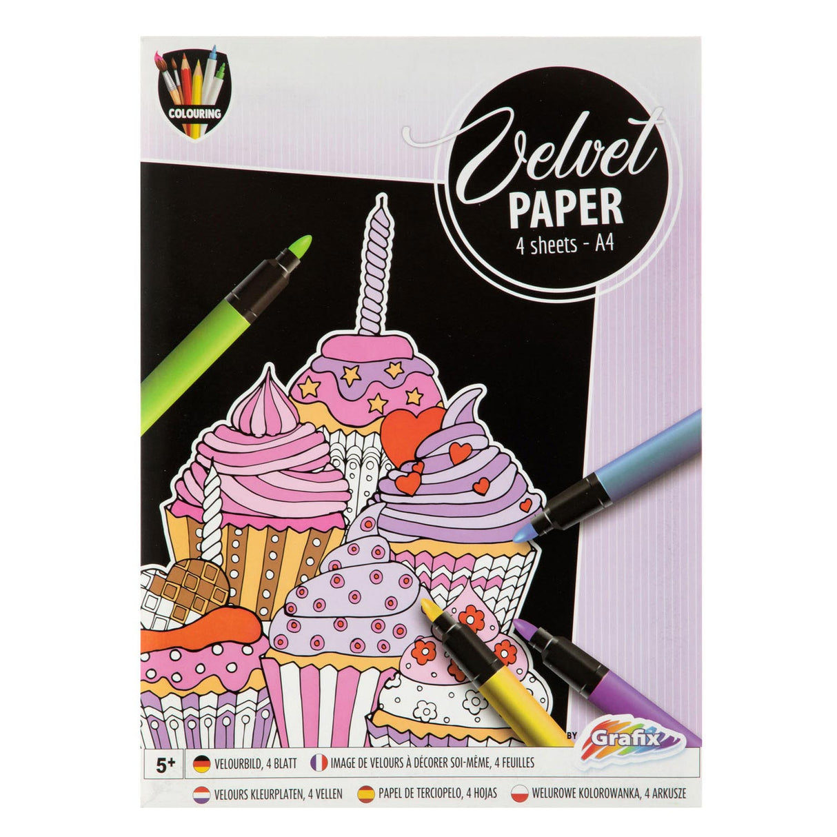 Creative Craft Group Craft Set Velvet Paper