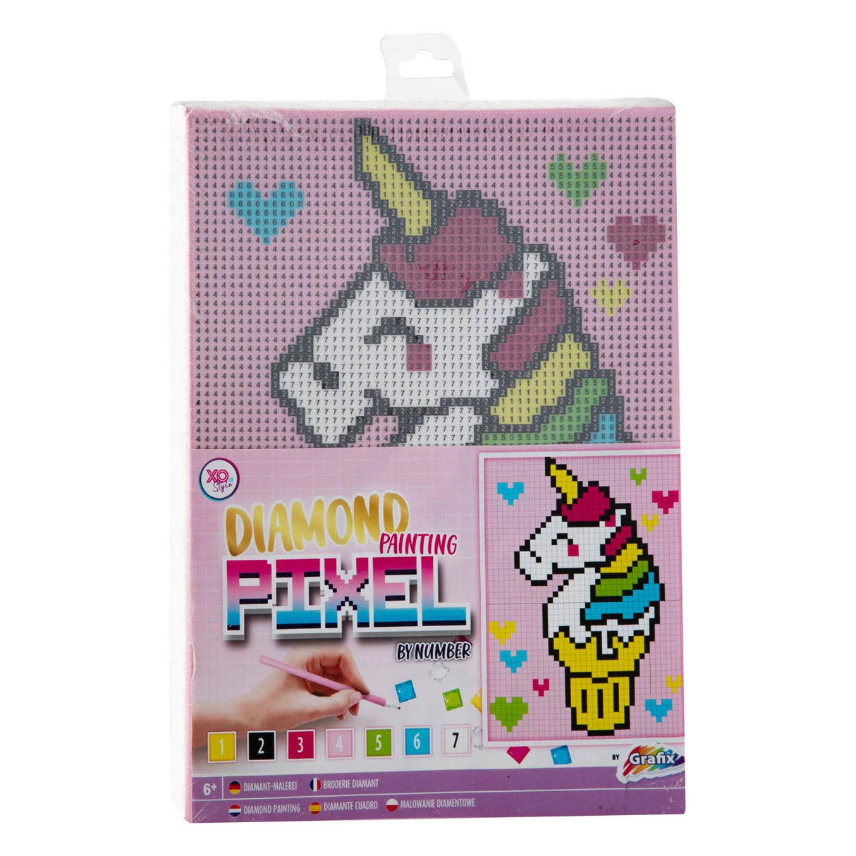 Grafix op der Zuel Canvas Unicorn