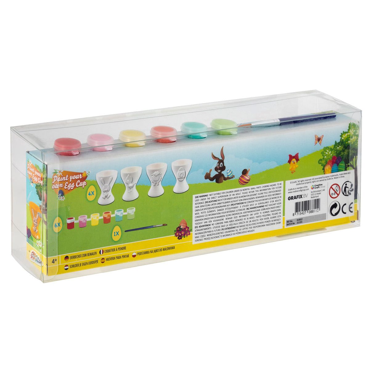 Grafix malen Sie Ihre eigenen Eierbecher, 4.
