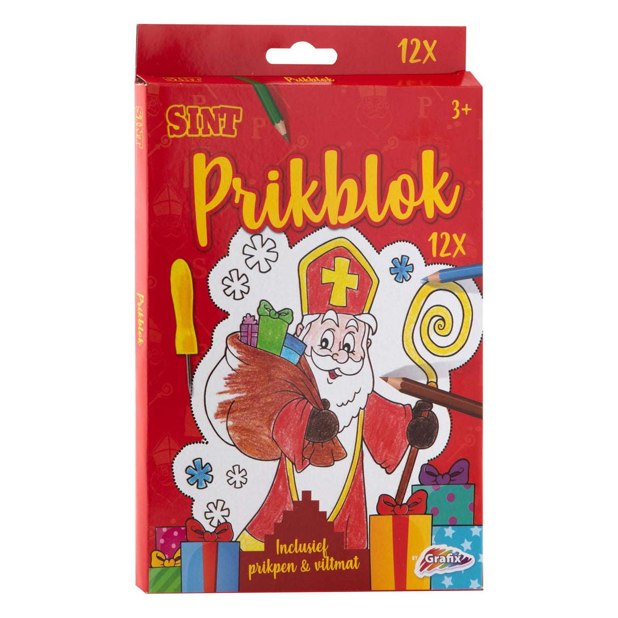 Grafix Sinterklaas Prick Block s 12 listy