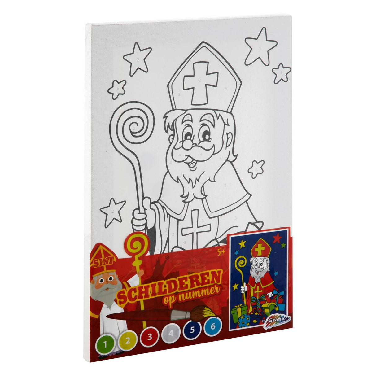 Sinterklaas Canvas Painting by number
