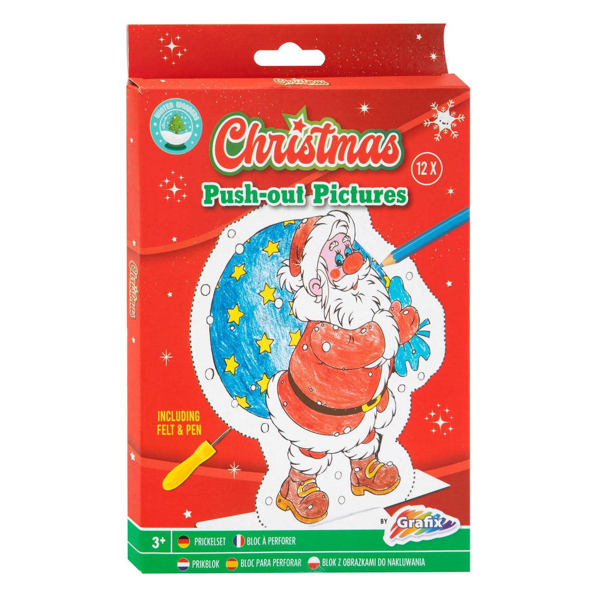 Christmas Prick Block