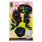 Make your own scratch art girl