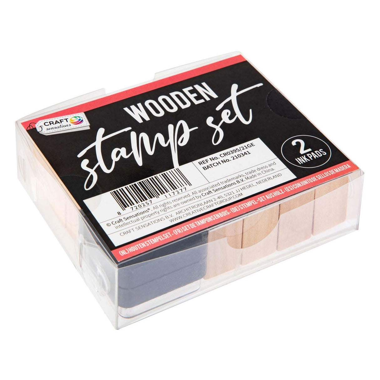 Grafix Wooden Stomping Set Fighs Symbols, 27DLG.