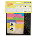 Grafix Easter Holographic Stopkunst Set, 22x18cm