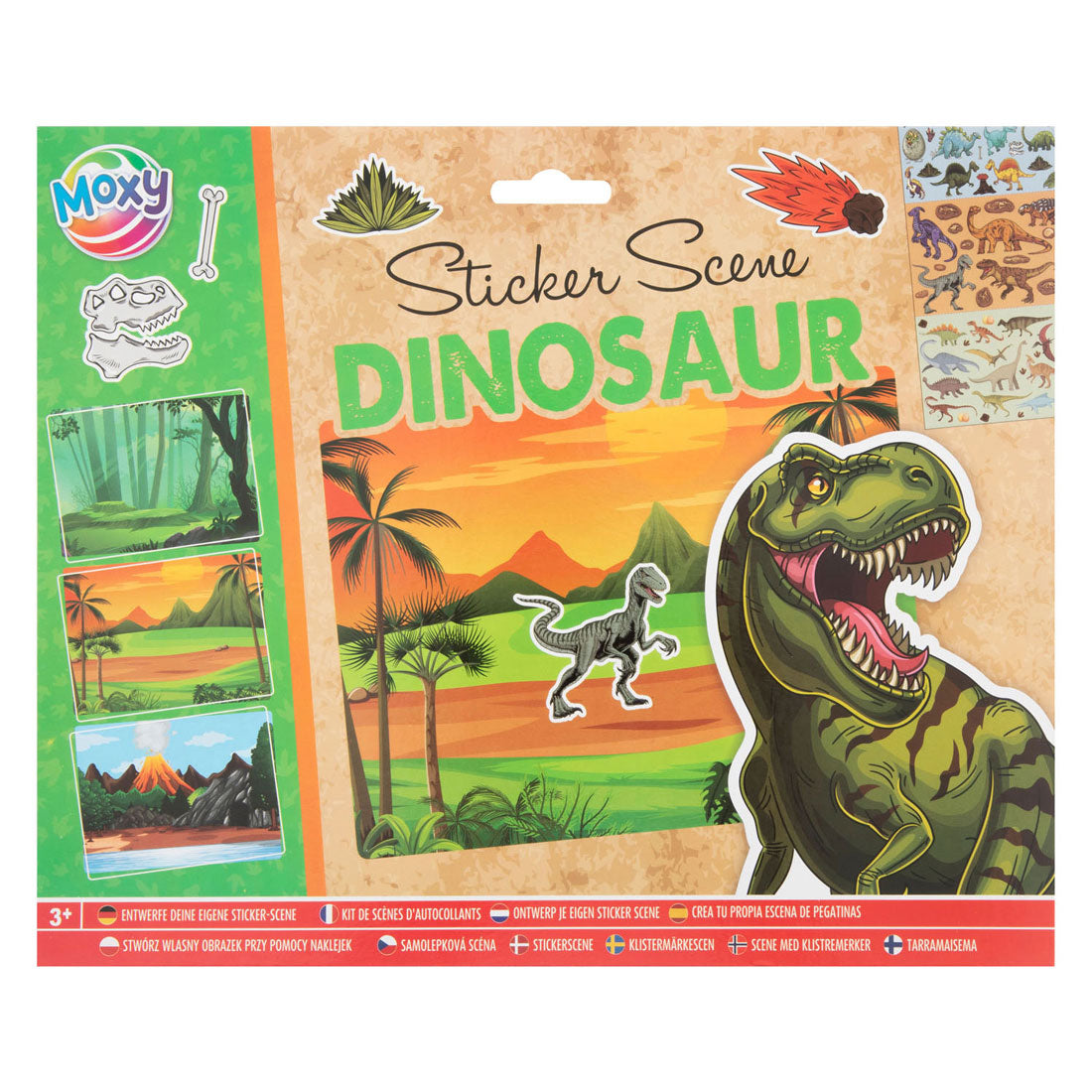 Creative Craft Group Design your own sticker scene - Dinosaurus