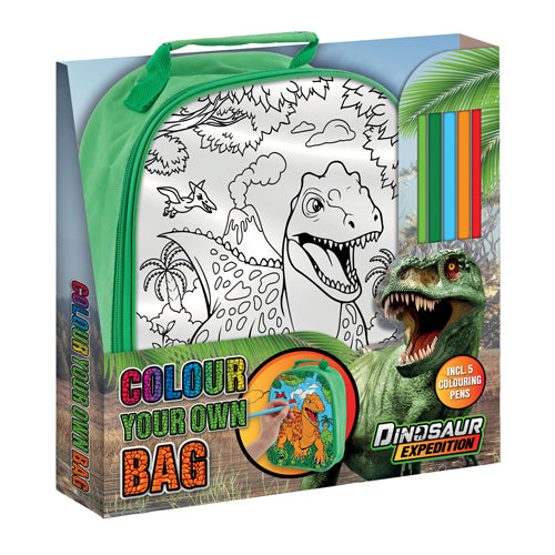 Kreativní řemeslná skupina dino barvá vlastní taška