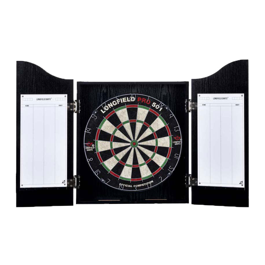 Abi Wooden Cnet With Sisal Dartboard incl. Dartset
