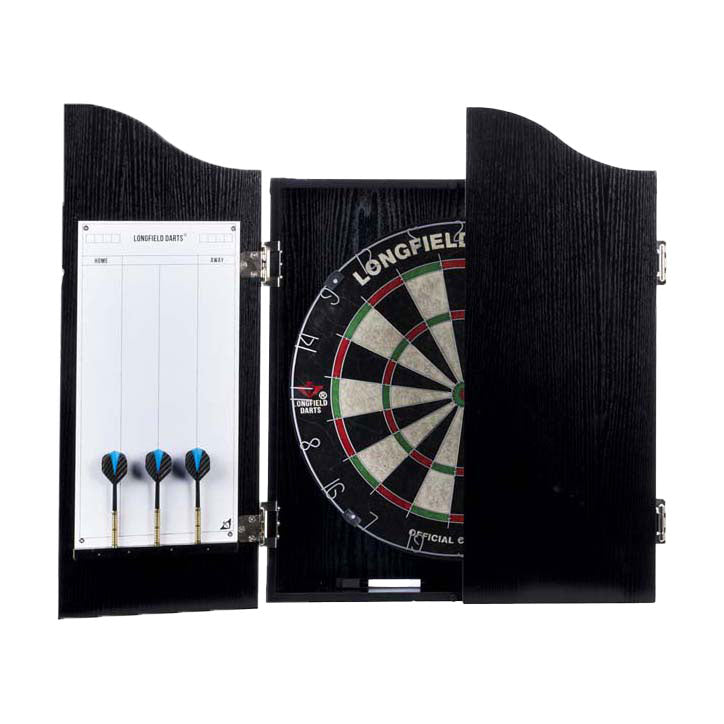 Abi Wooden Cnet With Sisal Dartboard incl. Dartset