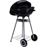 Barbacoa de carbón de parrilla de bala sobre ruedas Ø46 cm
