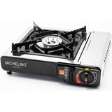 Michelino cooking set gas with suitcase