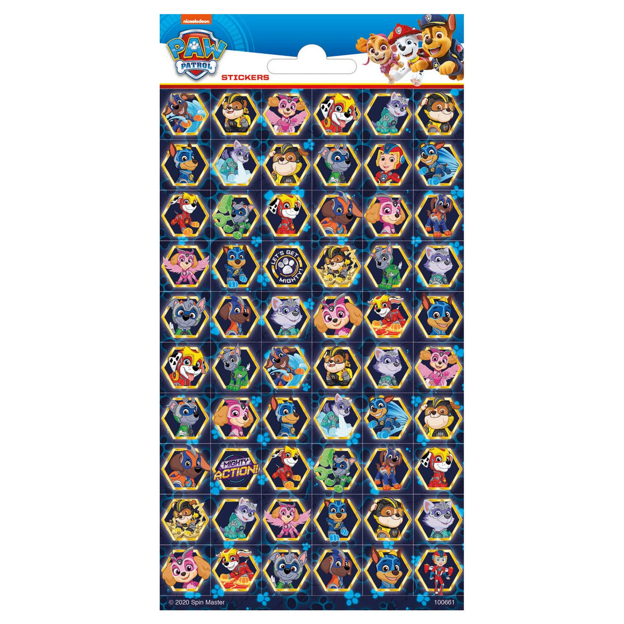 Totum Stickervel Paw Patrol