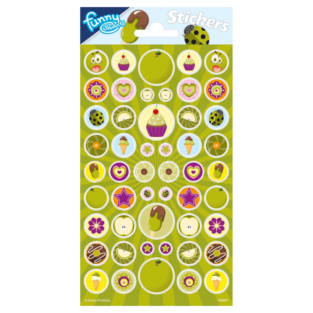 Totum Stiecker Sheet s vůní Apple, 50.