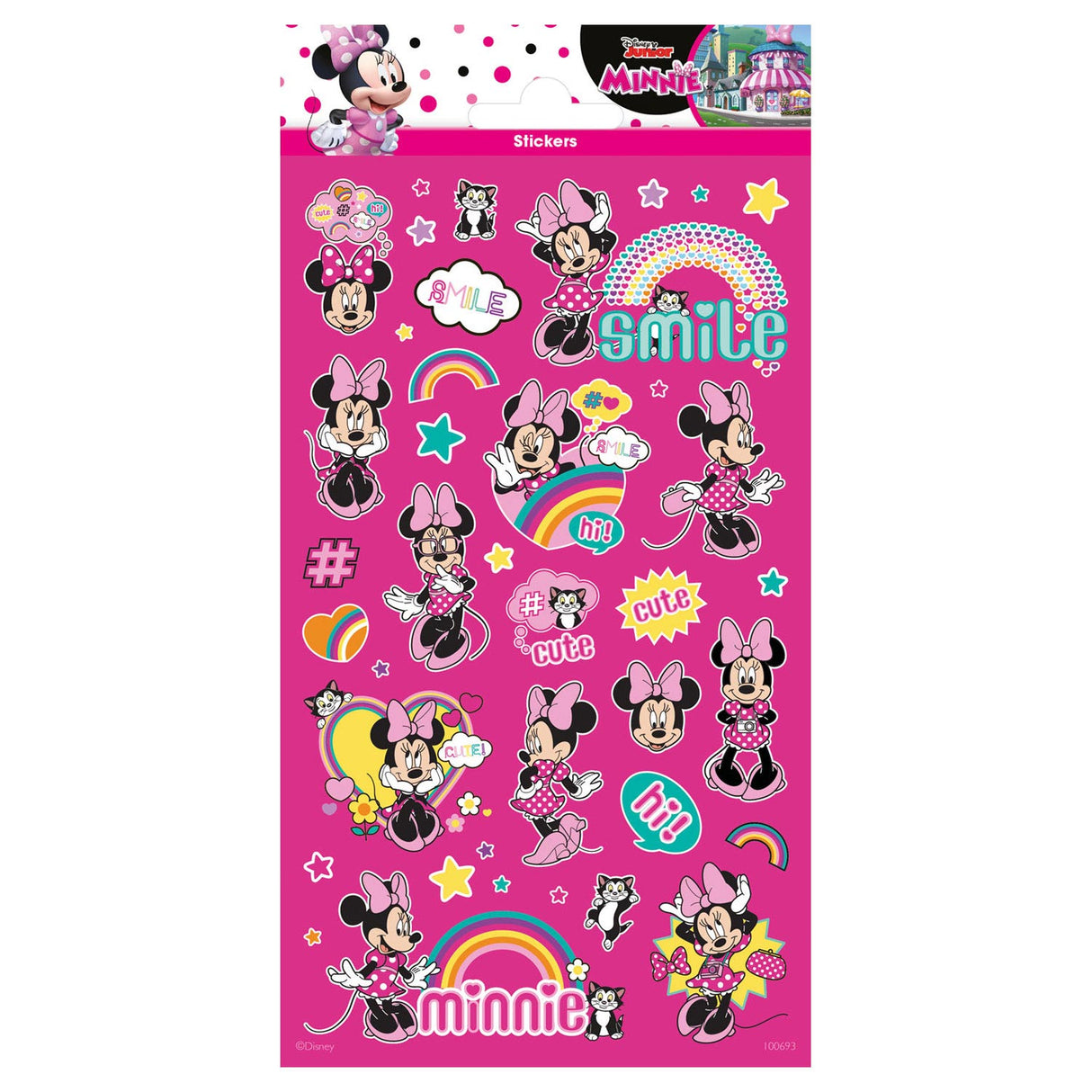 Totum Stickervel Twinkle - Minnie Mouse