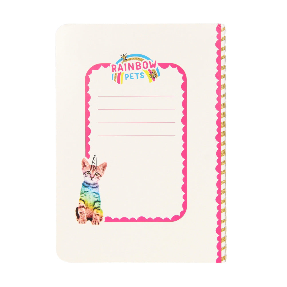 Totum Rainbow Pets - Sticky Notes Booklet Kat