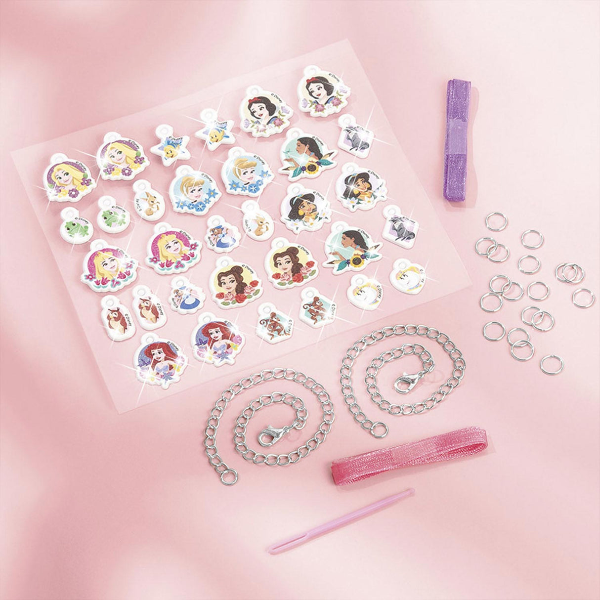 Totum Disney Princess - Puffy charm bracelets