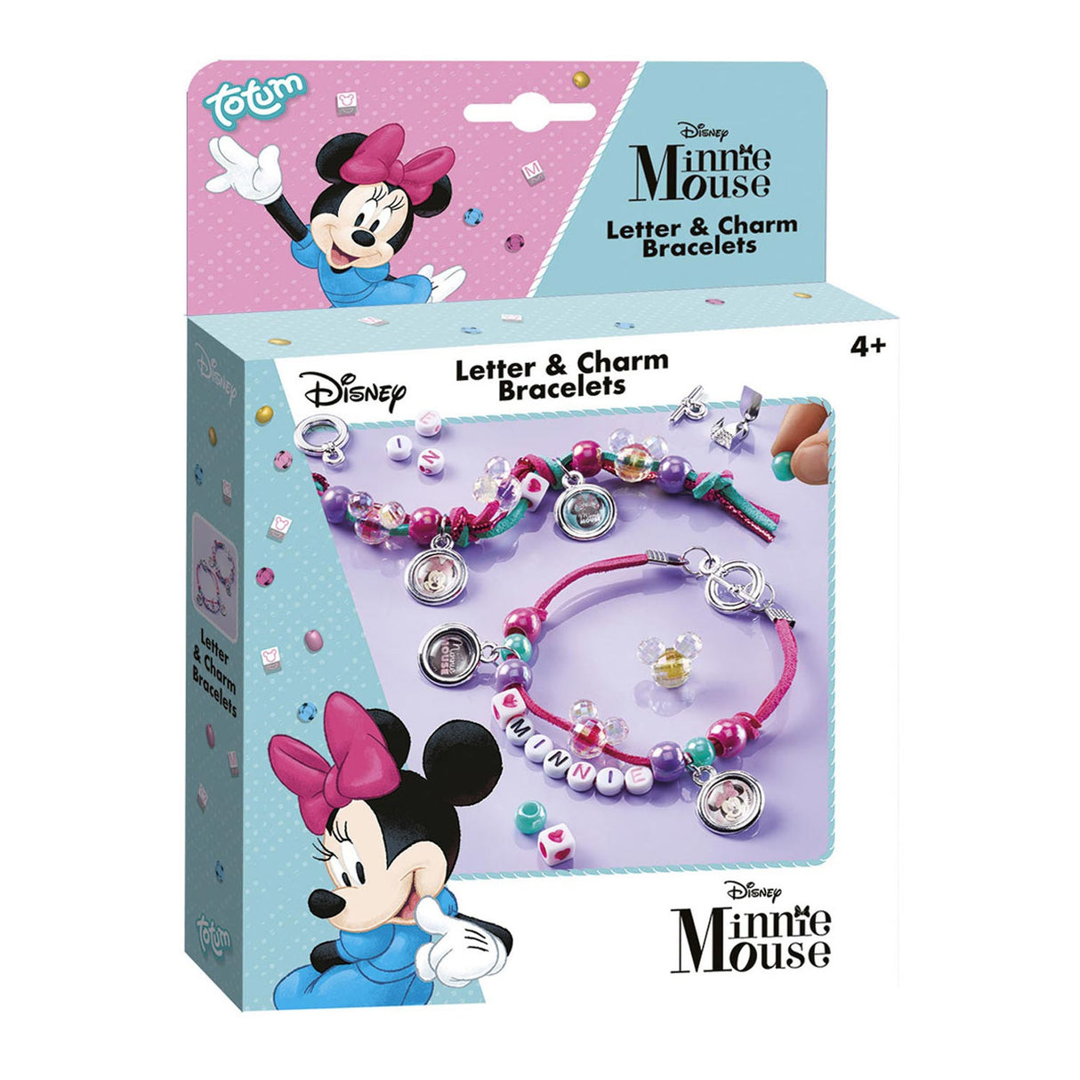 Totum Minnie Mouse - Letter Charm Bracelets