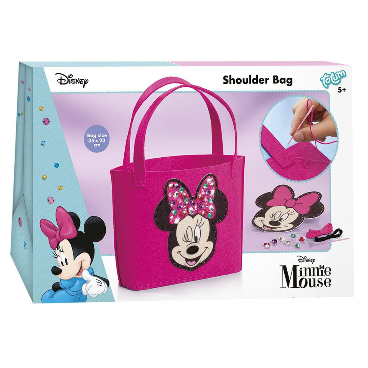 Totum Minnie Mouse - Make your own felt bag